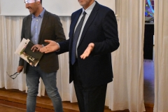 Marco Gargiulo e l'ambasciatore Alberto Colella